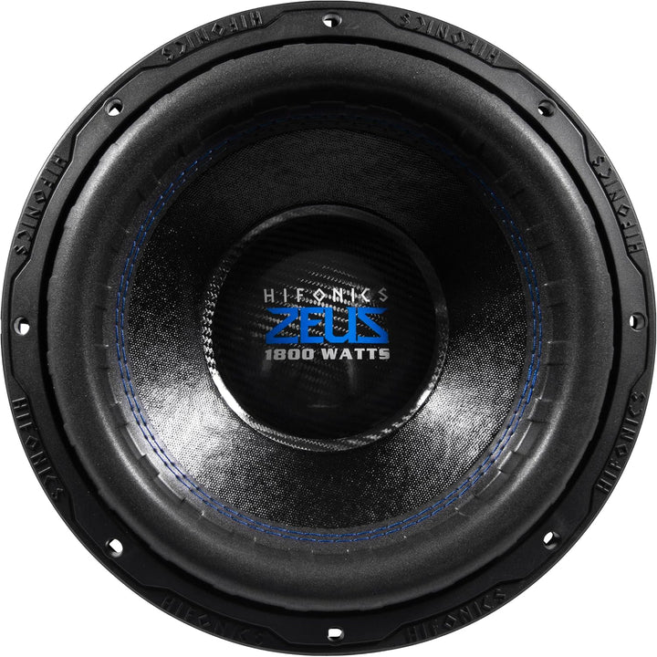 Hifonics ZSPL12D2-30 cm (12“) SPL Subwoofer mit 2 + 2 Ω Impedanz aus der Zeus Serie | bis zu 1.800 W