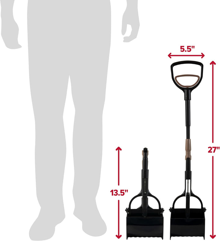 Petmate Arm & Hammer Pet Pooper Scooper Abfall-Management-System für Hundekot Krallenschaufel, Krall