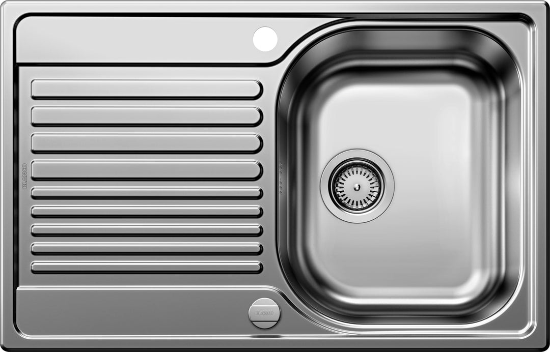 Blanco Tipo 45 S Compact, Küchenspüle Naturfinish