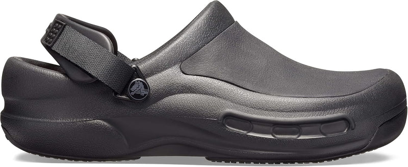 Crocs Unisex Bistro Pro Literide Clog Holzschuh 36/37 EU Schwarz, 36/37 EU Schwarz