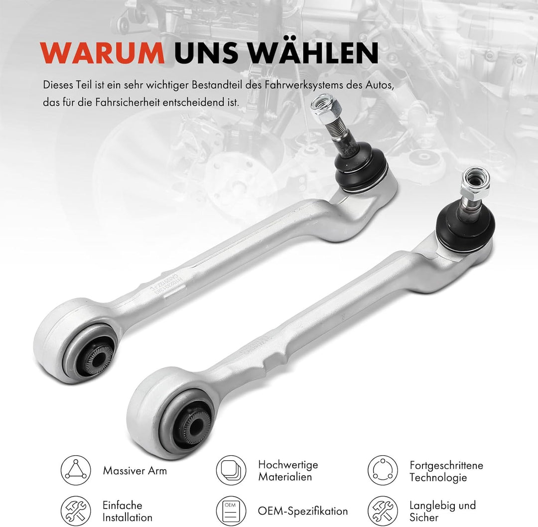 Frankberg 2x Querlenker Vorne Links Rechts Unten Hinten für 1er F20 F21 3er F30 F31 F35 F80 3 Gran T