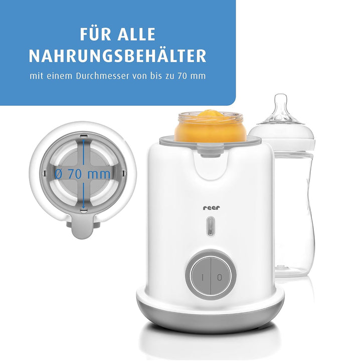 reer Turbofood Babykostwärmer, Flaschenwärmer erwärmt In 90 Sekunden