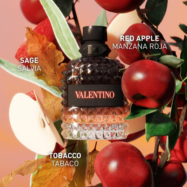 VALENTINO Born in Roma Uomo Coral Fantasy, Eau de Toilette, Man, 100 ml.