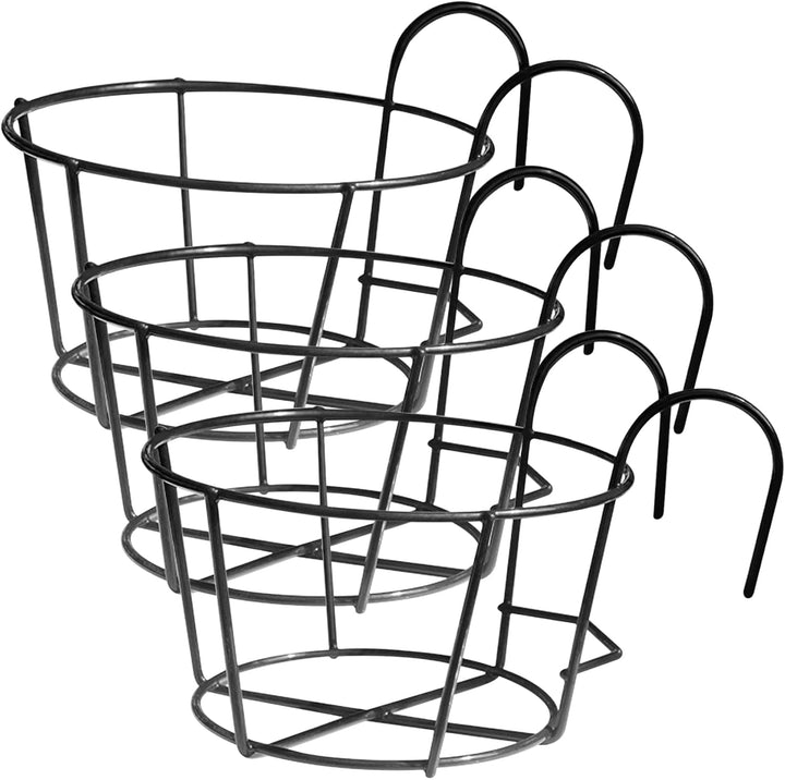 Blumenkasten Balkon Blumentopf BalkongeläNder Anlagen Halter 3pcs Pflanze Ständer mit Hakengeschweis