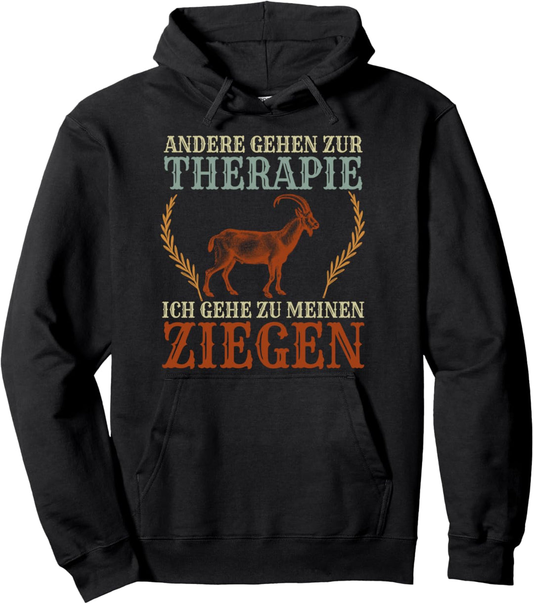 Bauernhof Geschenk für Landwirte Ziege Pullover Hoodie