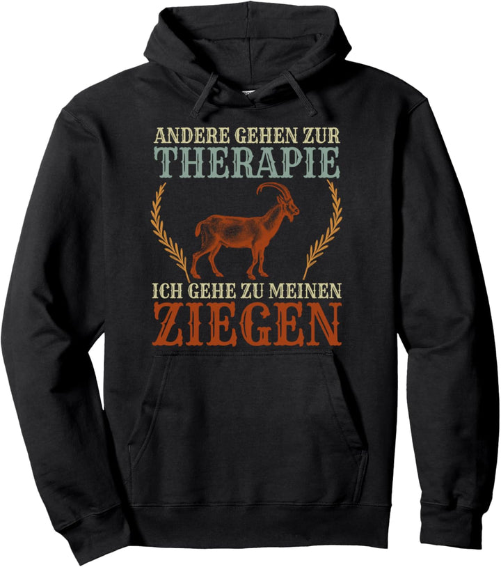 Bauernhof Geschenk für Landwirte Ziege Pullover Hoodie