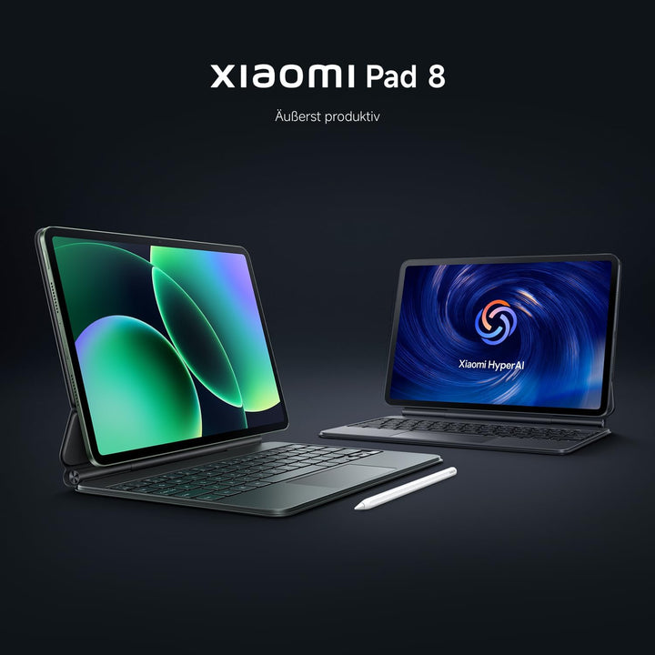 XIAOMI Pad 8 Tablet 11.2 Zoll, 8+256GB Speicher, 9200mAh Akku, Blau | Snapdragon® 8s Gen 4, 3.2K 144