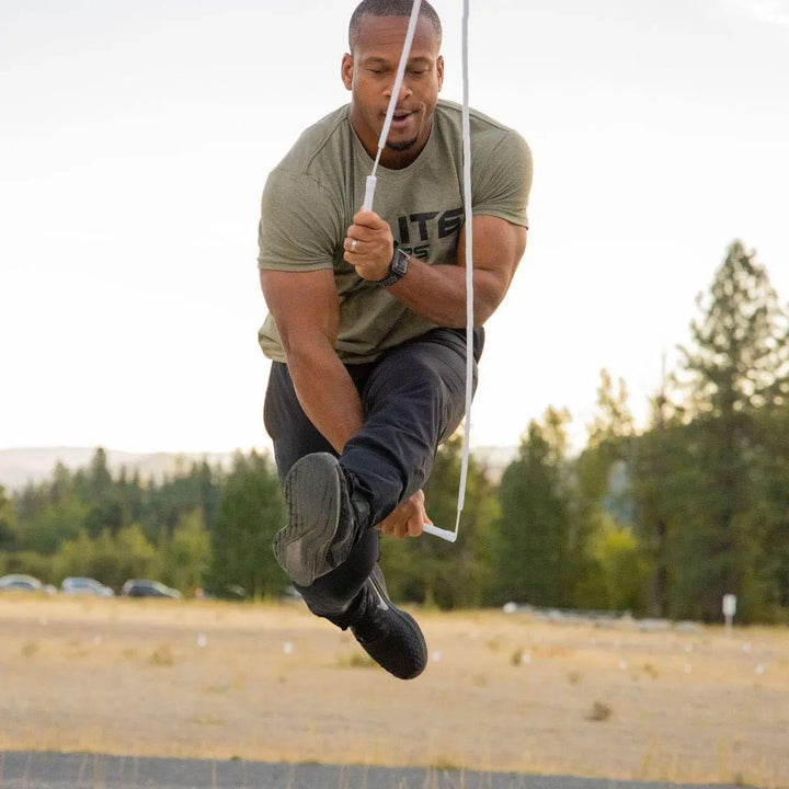 Elite SRS; Do Hard Things, Beaded Jump Rope - Adjustable Jump Ropes for Fitness with Unbreakable Han