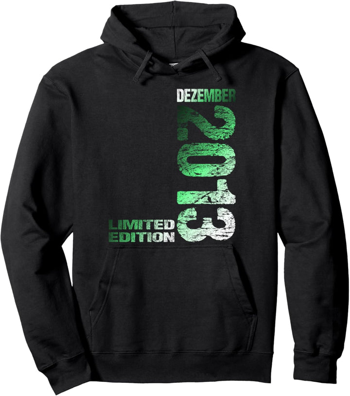 Dezember 2013 Junge Mädchen 10. Geburtstag Limited Edition Pullover Hoodie