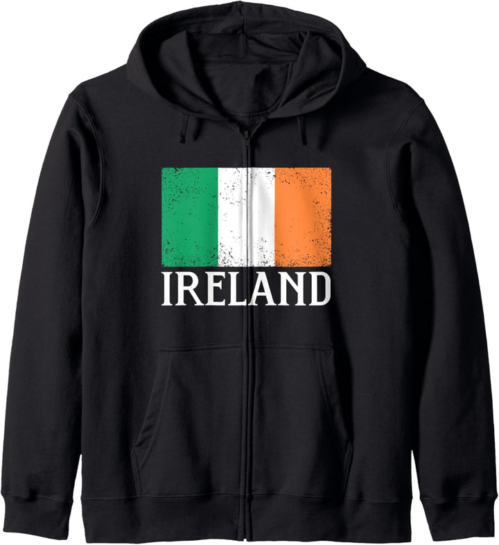 Irland-Flagge, lustiges Geschenk Kapuzenjacke