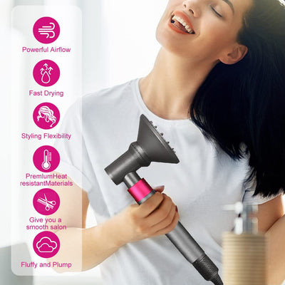 Fixbetter Diffusor und Adapter für Dyson für Airwrap Styler HS01 HS05 Zubehör, Verwandeln Sie es in