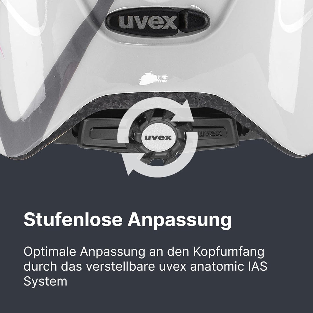 uvex finale junior - leichter Fahrradhelm für Kinder - individuelle Grössenanpassung - erweiterbar m