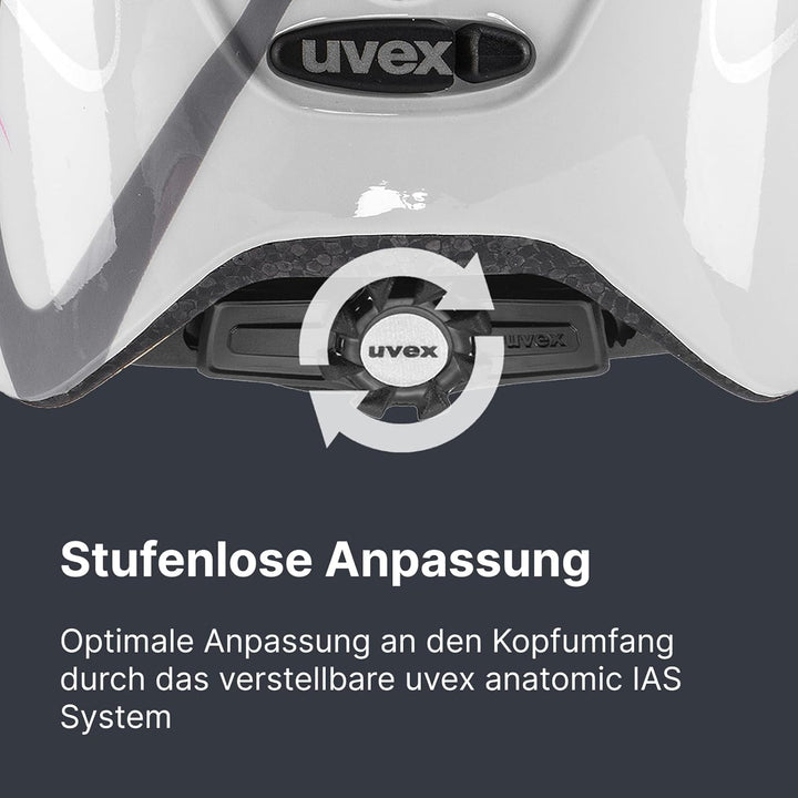 uvex finale junior - leichter Fahrradhelm für Kinder - individuelle Grössenanpassung - erweiterbar m