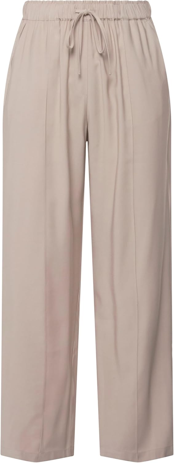 Ulla Popken Damen Hose 46 Graubeige, 46 Graubeige