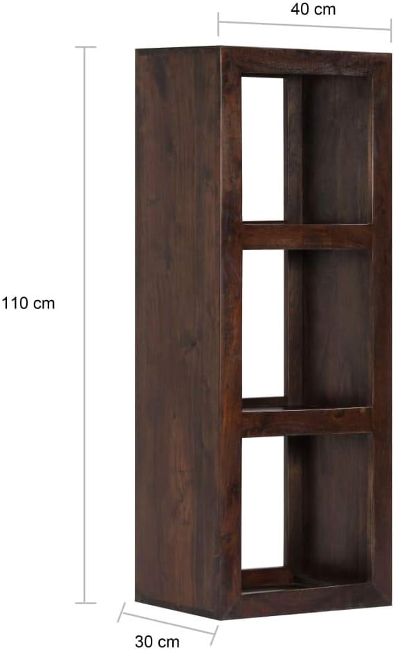 Festnight Konsolenschrank Sideboard Highboard Konsole Schreibtisch Schrank 40 x 30 x 110 cm Akazienh