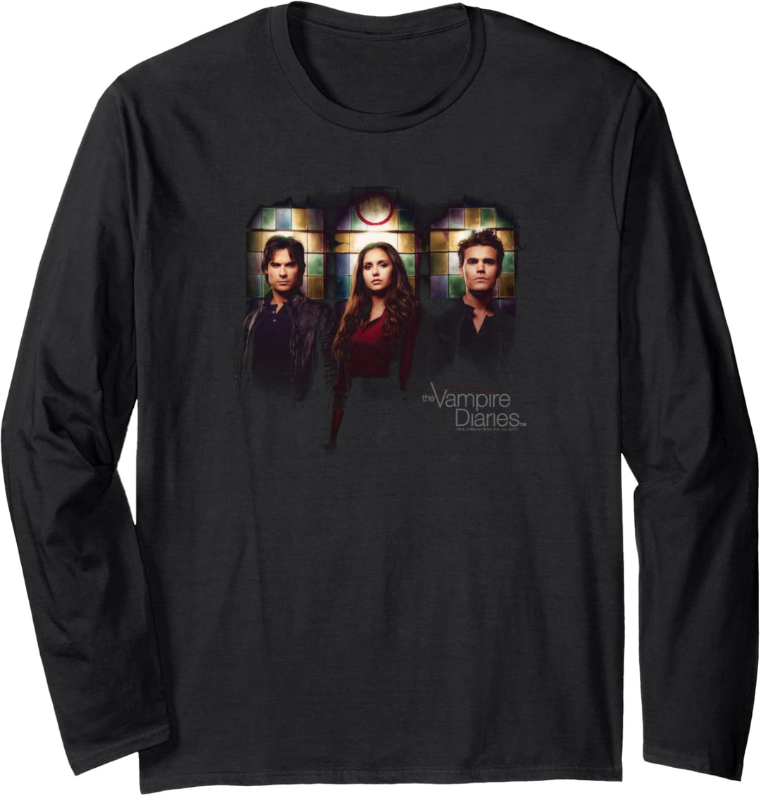 Vampire Diaries Stained Windows Langarmshirt