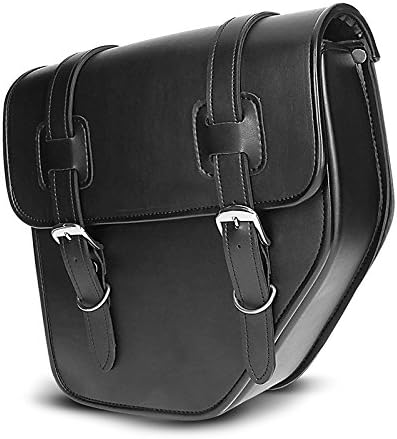 BS-Motoparts Satteltasche für Kawasaki Vulcan S Texas Schwarz Links