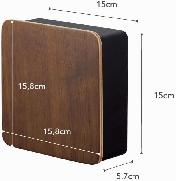 Magnetic key box - Rin - brown Schwarz, Schwarz
