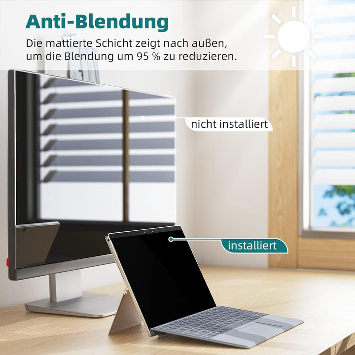 Magnetischer Blickschutzfilter Kompatibel Mit Microsoft Surface Pro 7 Plus/Pro 7/Pro 6/Pro 5/Pro 4/P