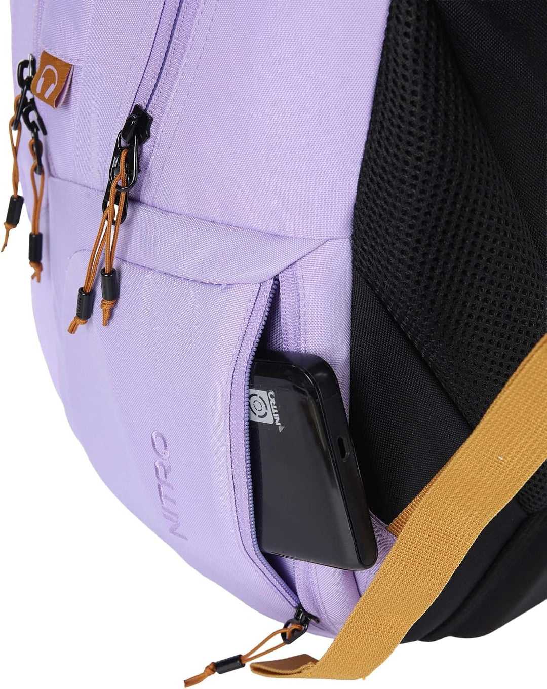 Nitro Snowboards Rucksack Stash, Schultasche, Freizeitrucksack Lavender, Lavender