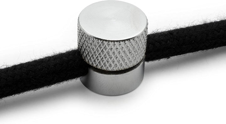 AMARCORDS - 10 Aluminium Deckenpins mit sichtbarer Kabelanpassung. Deckenbefestigung für Lampen und