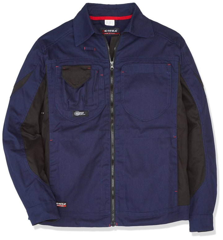 Cofra V420-0-02.Z50 Arbeitsjacke "Workwoman", marineblau/Schwarz, 50 Marineblau / Schwarz 50, Marine