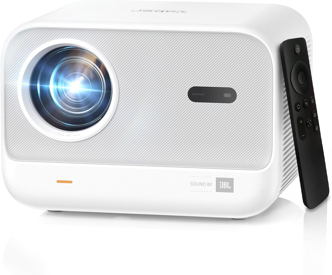 Yaber L2s Tragbarer Beamer, 1080P Full HD Mini-Projektor, Heimkino mit JBL Sound & Autofokus Keyston