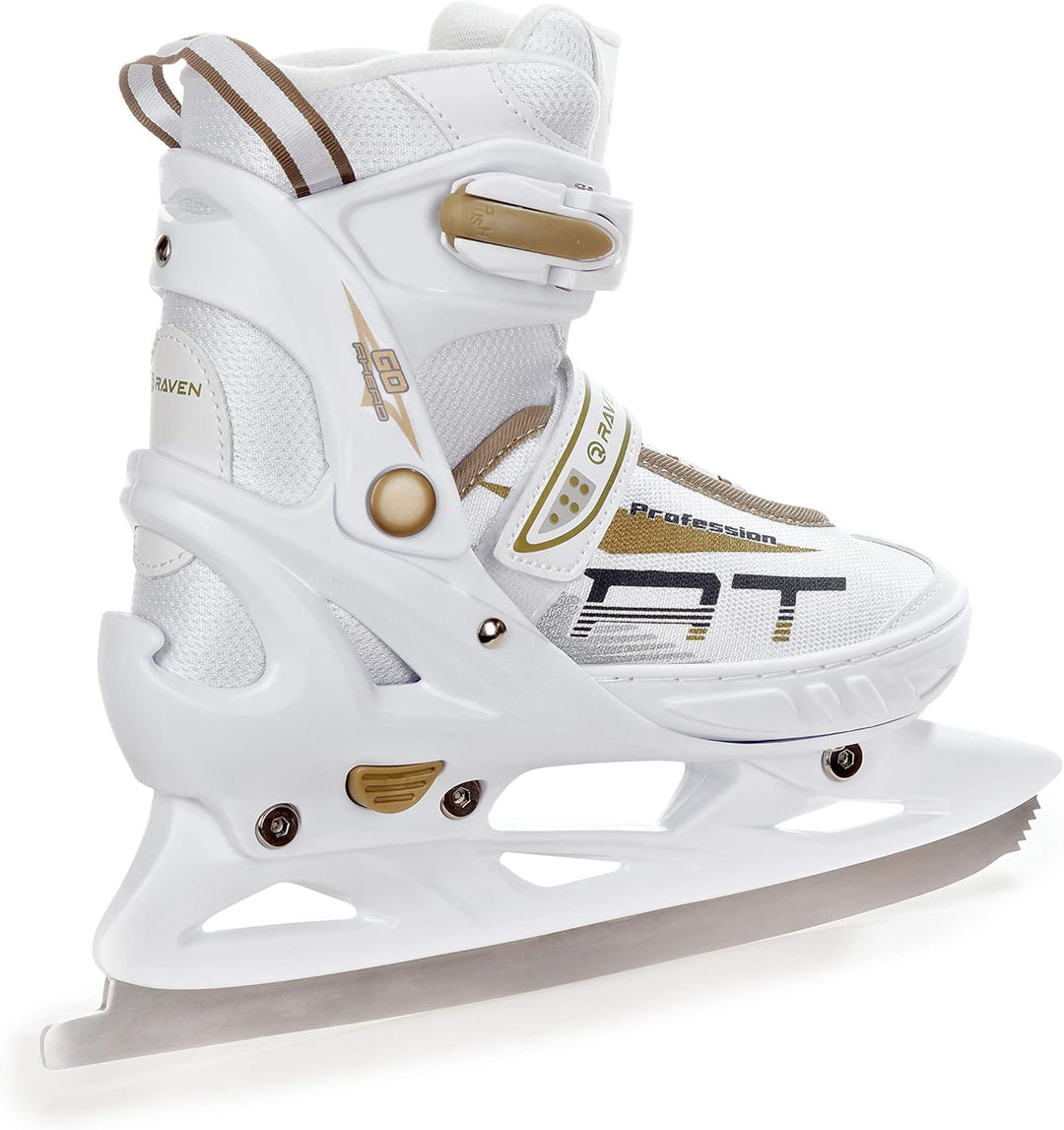 RAVEN Profession 2in1 Schlittschuhe Inlineskates Inliner für Kinder und Erwachsene verstellbar 31-35