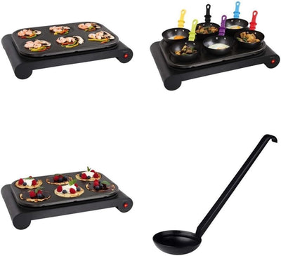 Domoclip DOM200 Crepes Maker Set 6 Mini Crepe Elektrisches