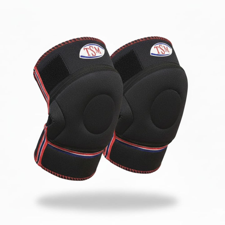 TSM Knieschützer Basic Sportbandage, schwarz, M