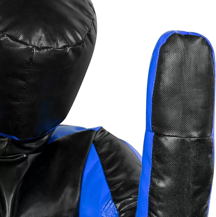 Self-Defense Training Alien Vinyl Dummy 180cm Blue MMA BJJ Wrestling Grappling ungefüllt