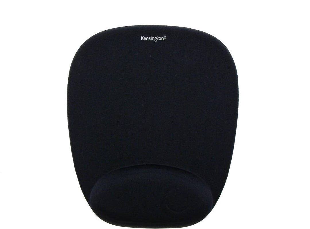 Kensington Mauspad mit Handgelenkauflage aus Schaumstoff (Farbe: Schwarz)