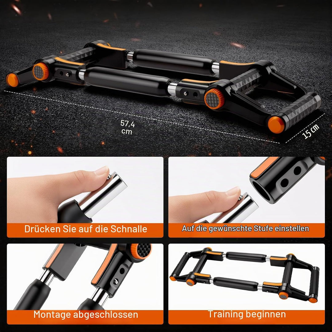 Twister Armtrainer, 3-in-1 Brusttrainer für Männer mit 40-120 lbs/18-55 kg einstellbarem Widerstand