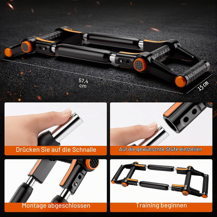 Twister Armtrainer, 3-in-1 Brusttrainer für Männer mit 40-120 lbs/18-55 kg einstellbarem Widerstand