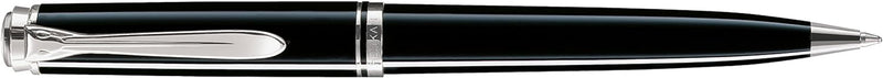 Pelikan 926485 Drehkugelschreiber Souverän K805, schwarz/silber Schwarz/Silber Drehkugelschreiber, S