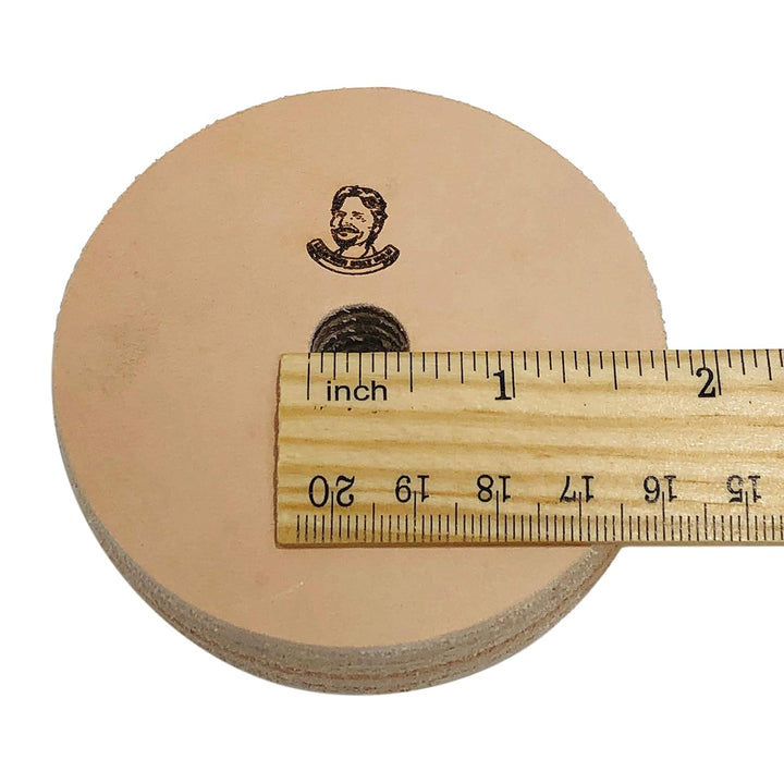 Leder-Rad 7,6 cm (3/4 Zoll) Breite, passend für 12,7 cm Pavillon, Polierscheibe 3/4" Wide, 3/4" Wide