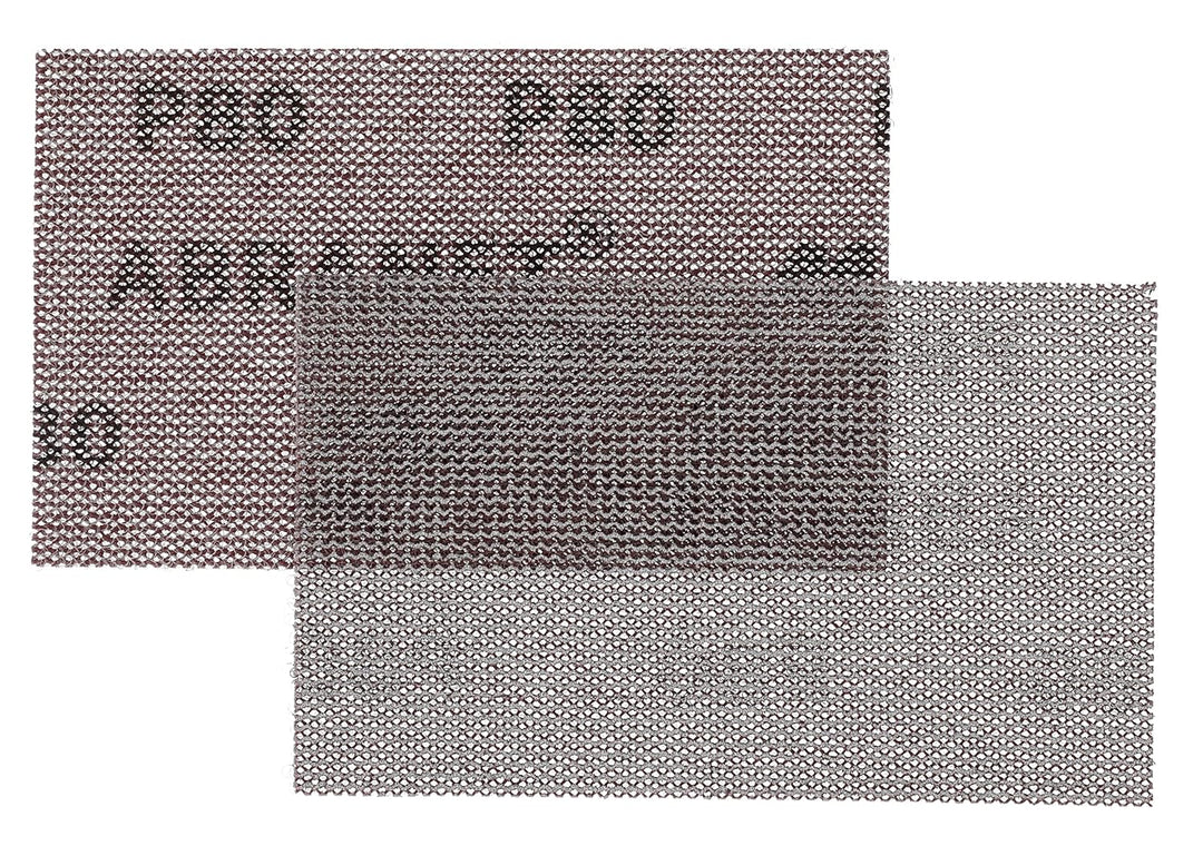 Mirka Abranet Netz-Schleifstreifen 81x133 mm Klett/Korn P80 / 50 Stk/zum Schleifen von Holz, Spachte