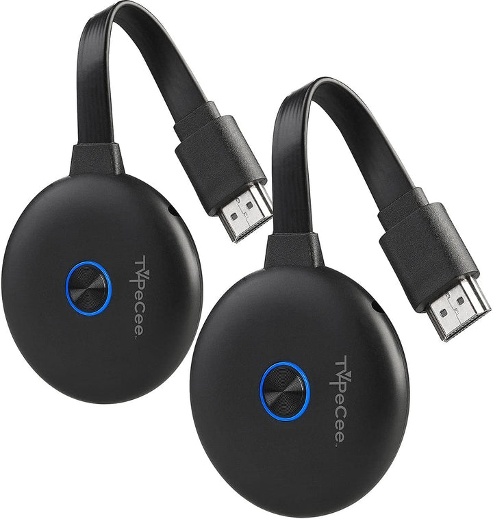 TVPeCee Wireless HDMI Streaming: 2er Pack WLAN-HDMI-Streaming-Empfänger für Miracast, AirPlay & DLNA