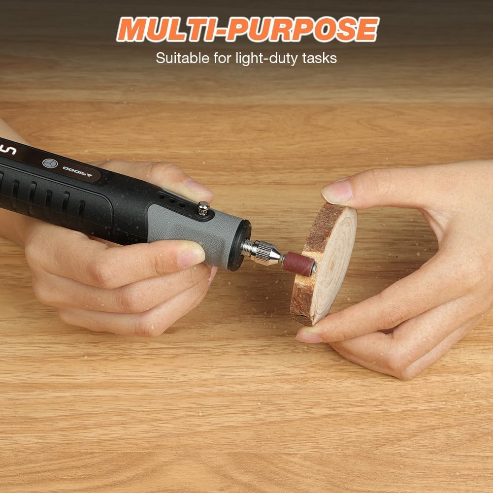 Flintronic Mini Akku Rotationswerkzeug, Multifunktionswerkzeug Wiederaufladbar, 5 Variable Drehzahl