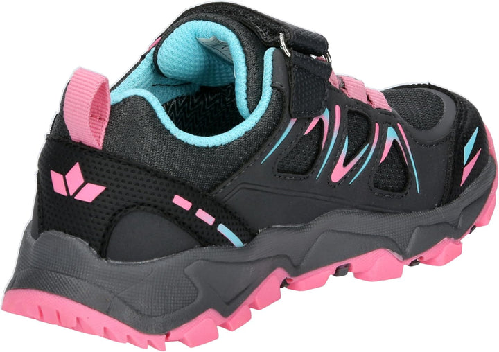 Lico Unisex Kinder Allen Vs Cross-Laufschuh 25 EU Anthrazit Pink Türkis, 25 EU Anthrazit Pink T&#xFC