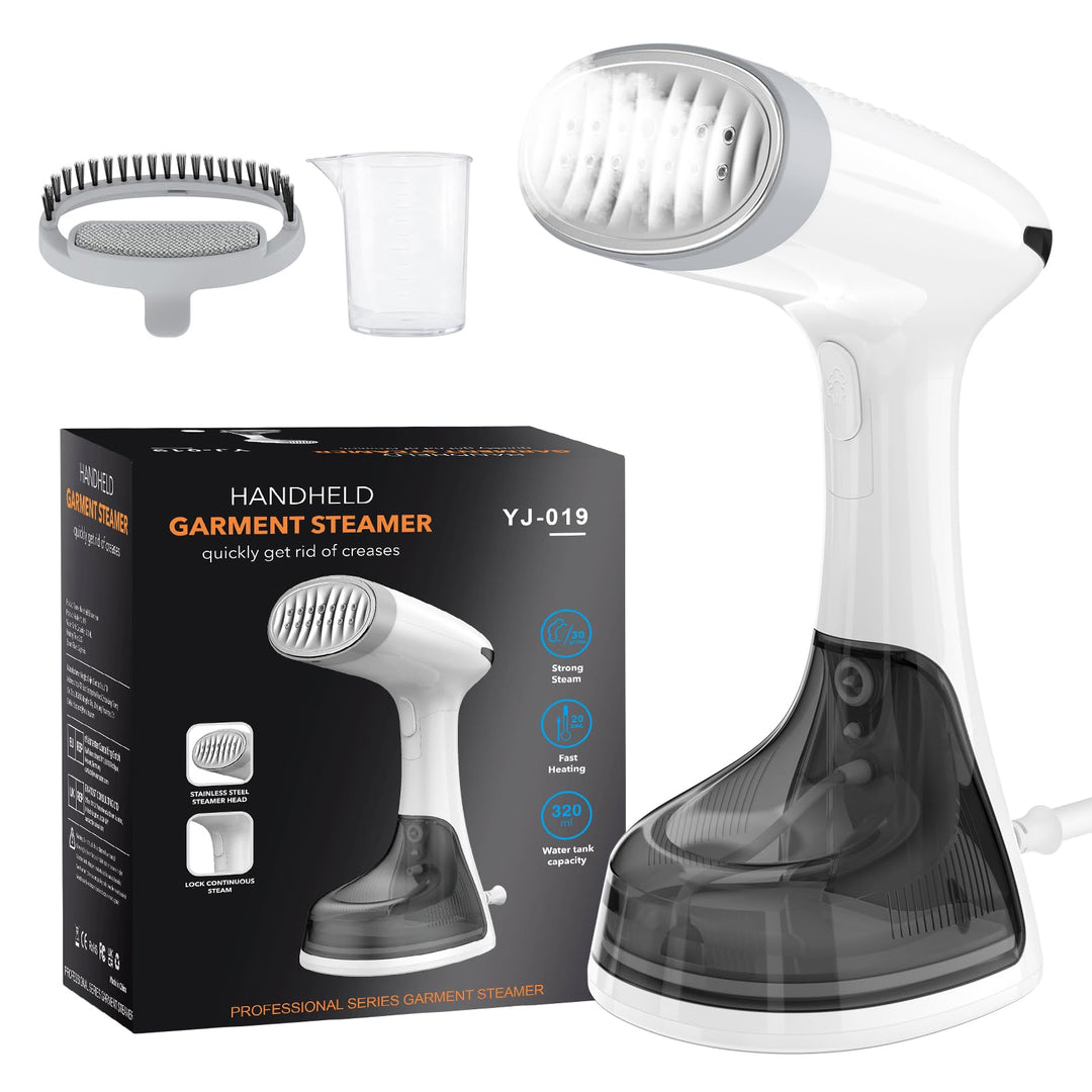 Steamer Dampfglätter 1650W 320ML Reisebügeleisen Wassertank 20s Schnelle Aufheizung 30G/min Tragbar