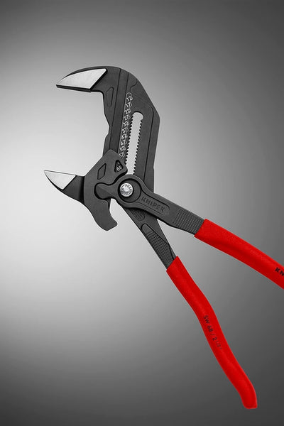 KNIPEX Zangenschlüssel, Multi-Schraubenschlüssel, Chrom-Vanadium, Rostschutz atramentiert, 300 mm, 8