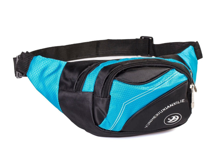 POSTEN 10 X Bauchtasche, Gürteltasche Sport Hüfttasche, Waist Bag Fächer Tasche