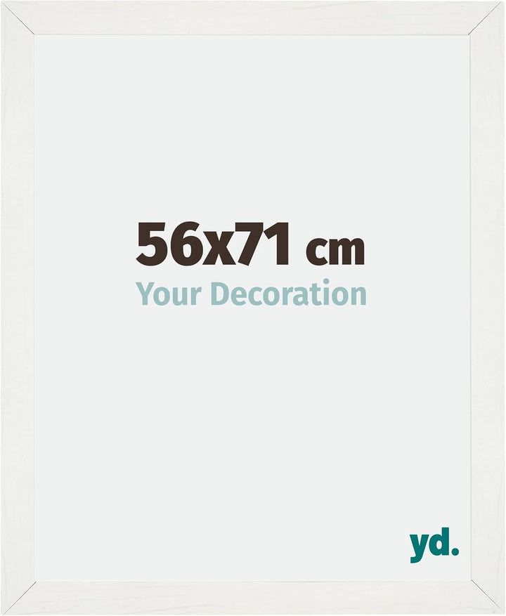 yd. Your Decoration - Bilderrahmen 56x71 cm - Bilderrahmen aus MDF mit Acrylglas - Antireflex - Ausg
