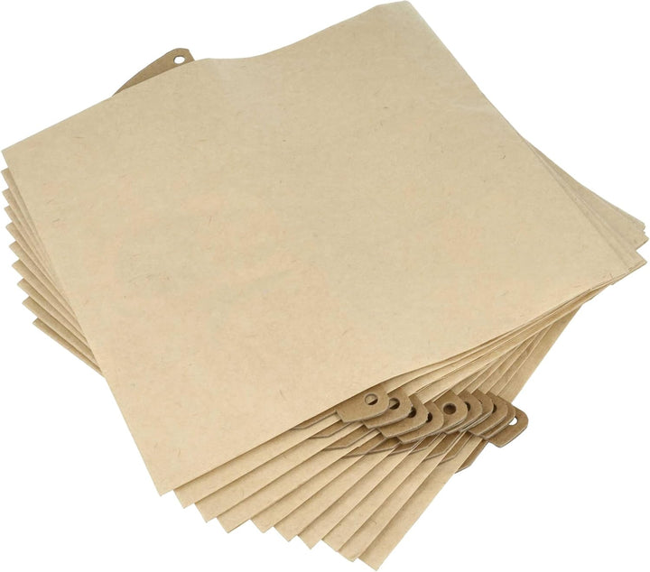 vhbw 10x Staubsaugerbeutel Ersatz für Kärcher 6.904-322, 6.904-322.0 für Staubsauger - Papier, braun