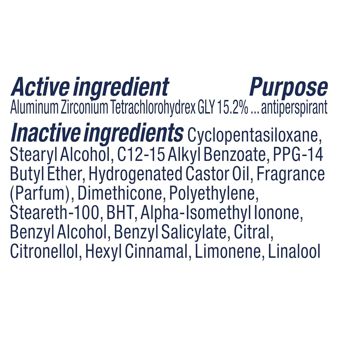 Degree Dry Protection Anti-Perspirant & Deodorant, Shower Clean 2.6 oz (Pack of 6) by Degree