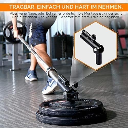 EVERSTRONG 2,5 cm und 5,1 cm – Landmine Base Gym Equipment – T-Stange Row Landmine Befestigung für L