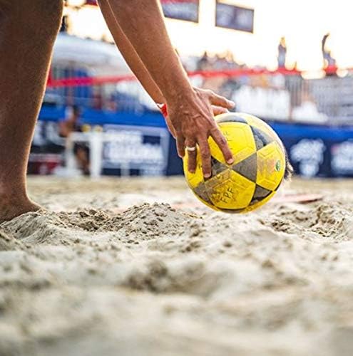 MIKASA Footvolleyball FT-5 BKY FIFA Schwarz/Gelb
