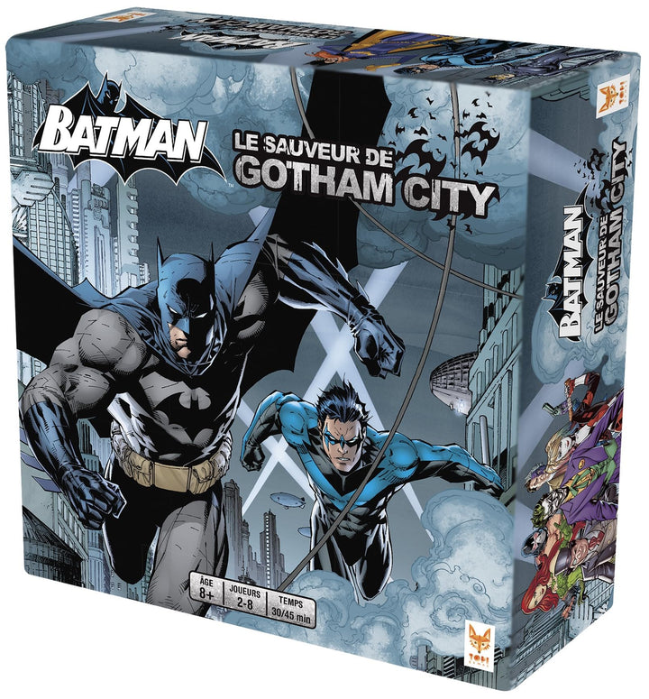 Topi Games – Batman „Le Sauveur de Gotham“ – BAT-599001 - Gesellschaftsspiel, französischsprachige A