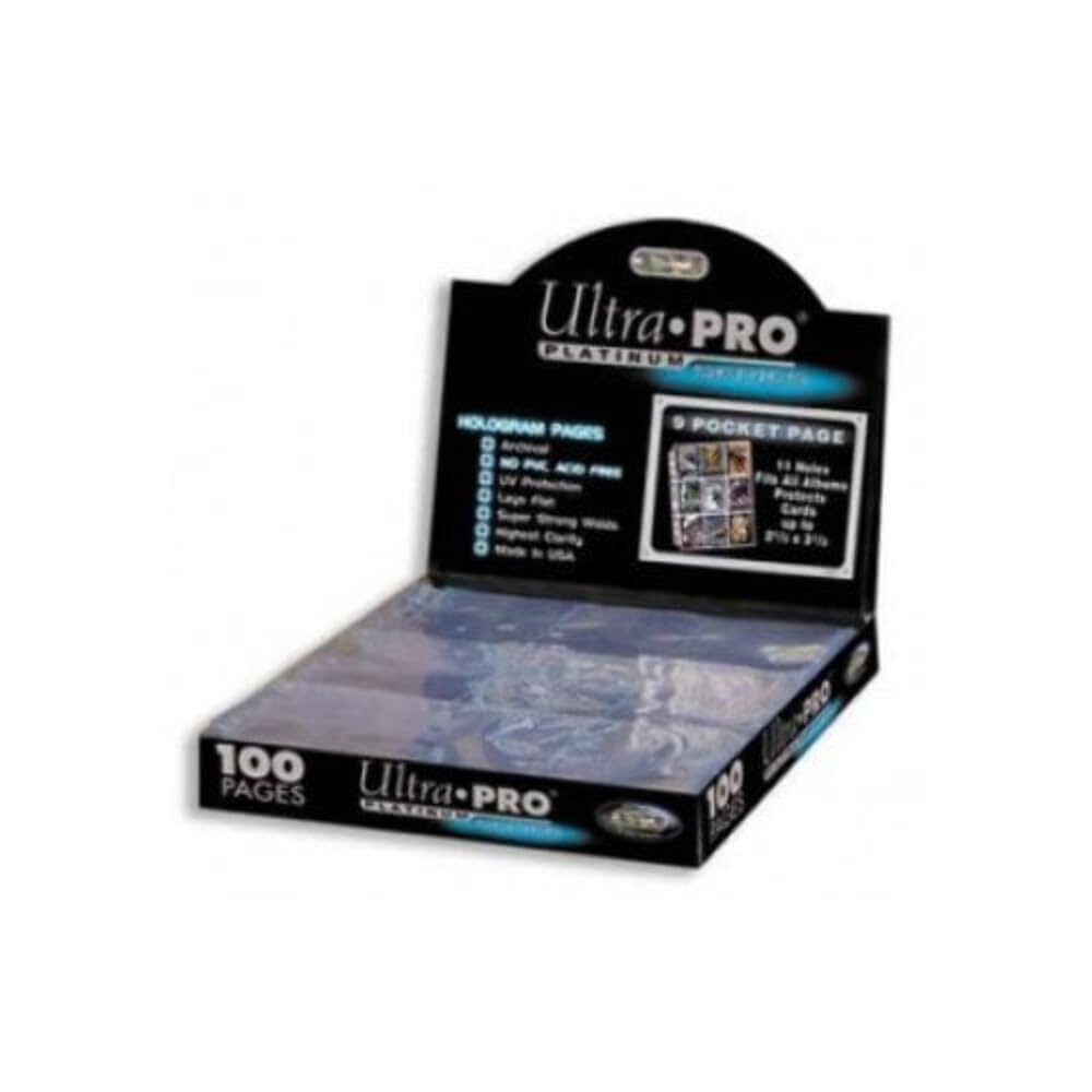 Ultra Pro Platin 9-Hologramm Seiten (100 Stk.)
